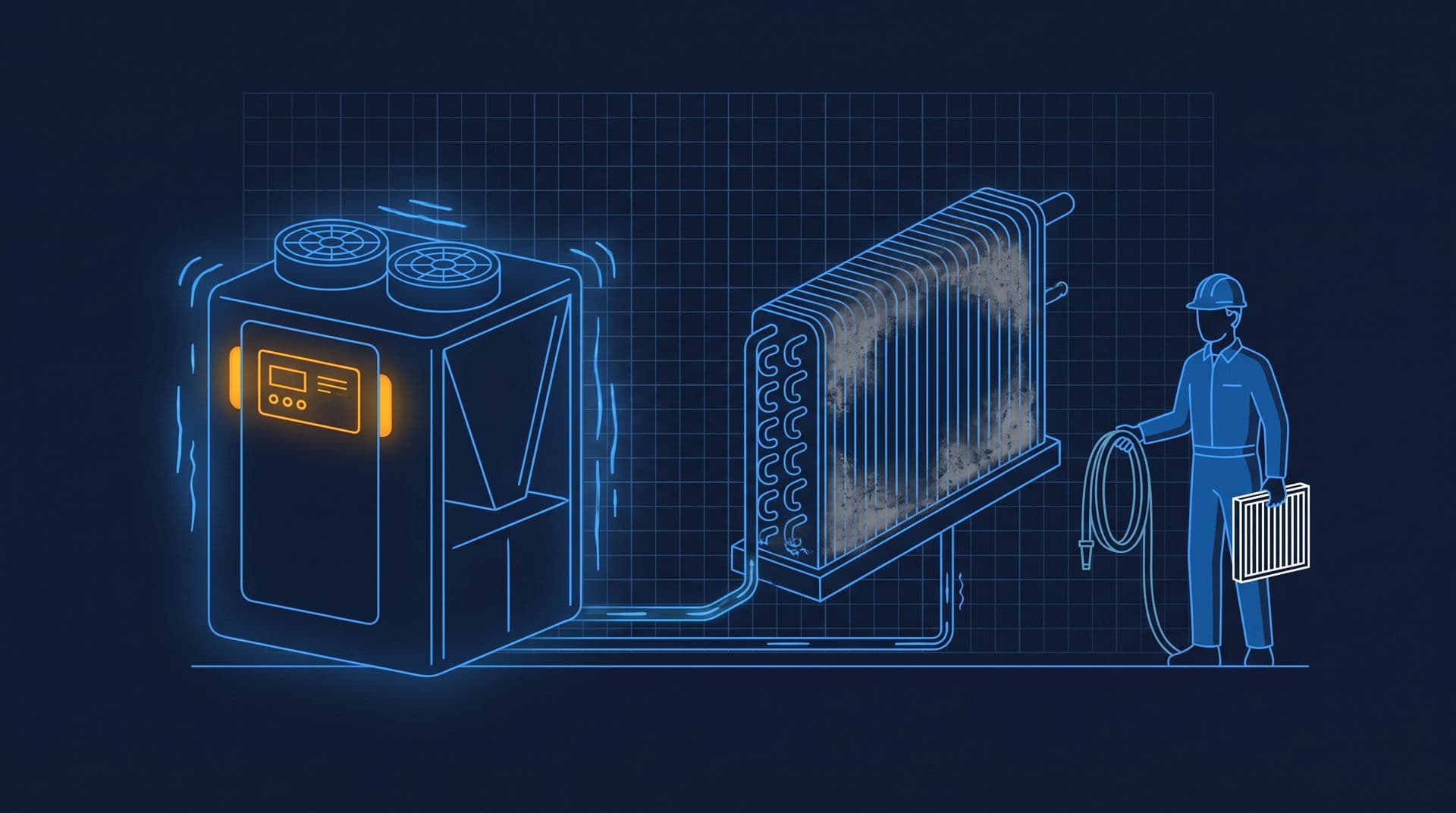Oversized Chillers, Short-Cycling and Dirty Coils: The Cheapest Efficiency Wins