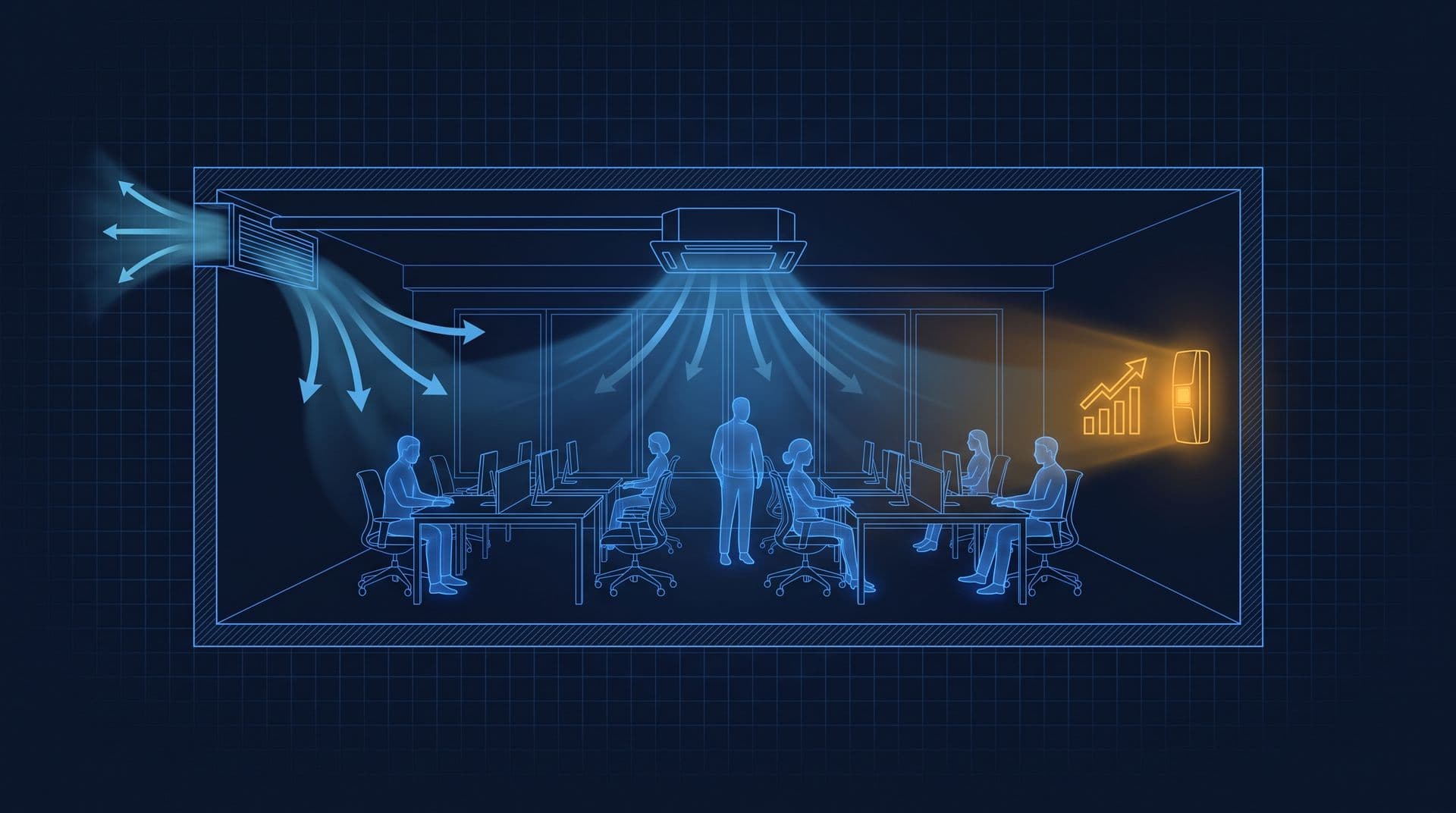 Indoor Air Quality in Offices: Fresh Air, Filters and What CO2 Really Tells You