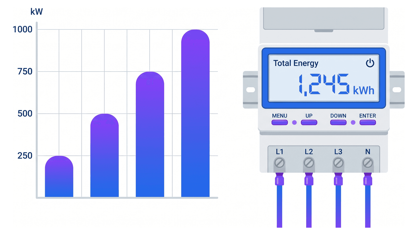 CobiNeural Energy monitoring dashboard