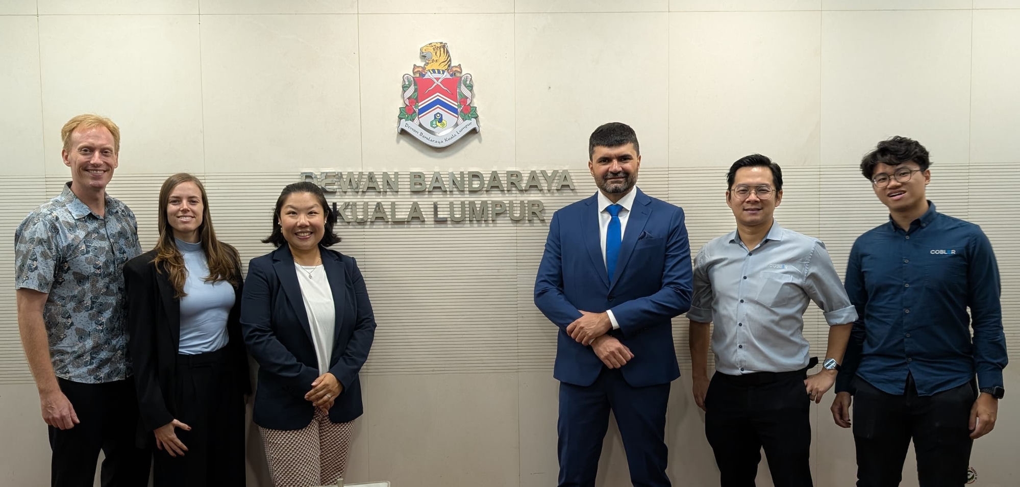 The Cobler, IEN and C40 Cities teams at DBKL Kuala Lumpur
