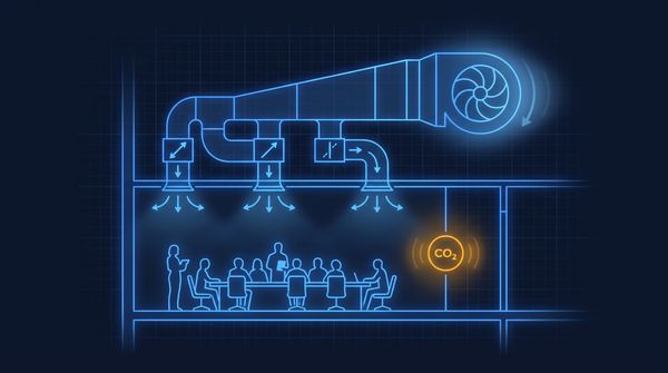 How a BMS Runs the Air Side: VAV, Static Pressure Reset and Fresh Air
